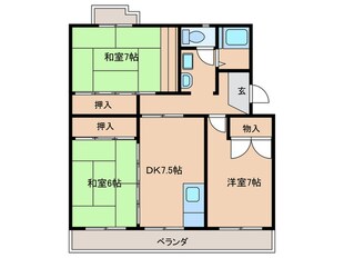 第2三宅ビルの物件間取画像